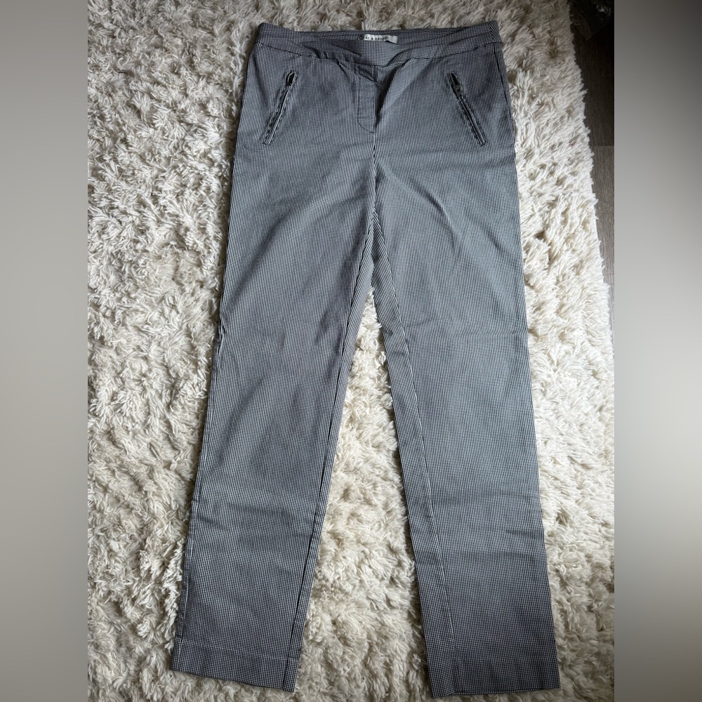 Zac & Rachel Black and White Checkered Pants